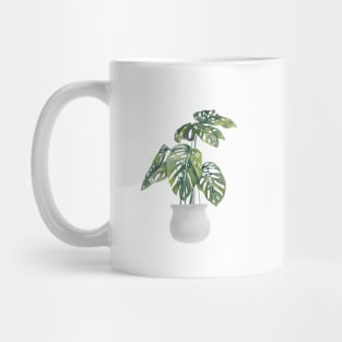 Potted Monstera Plant Mug